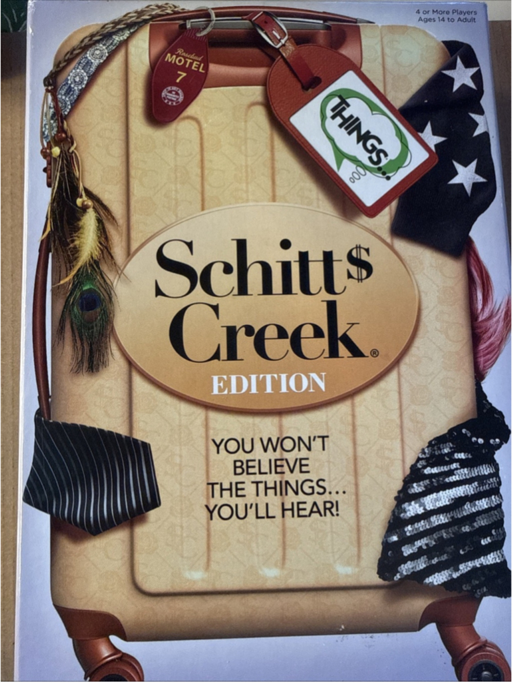 PlayMonster Things... Schitt's Creek Edition Party Game Catherine O’Hara Used